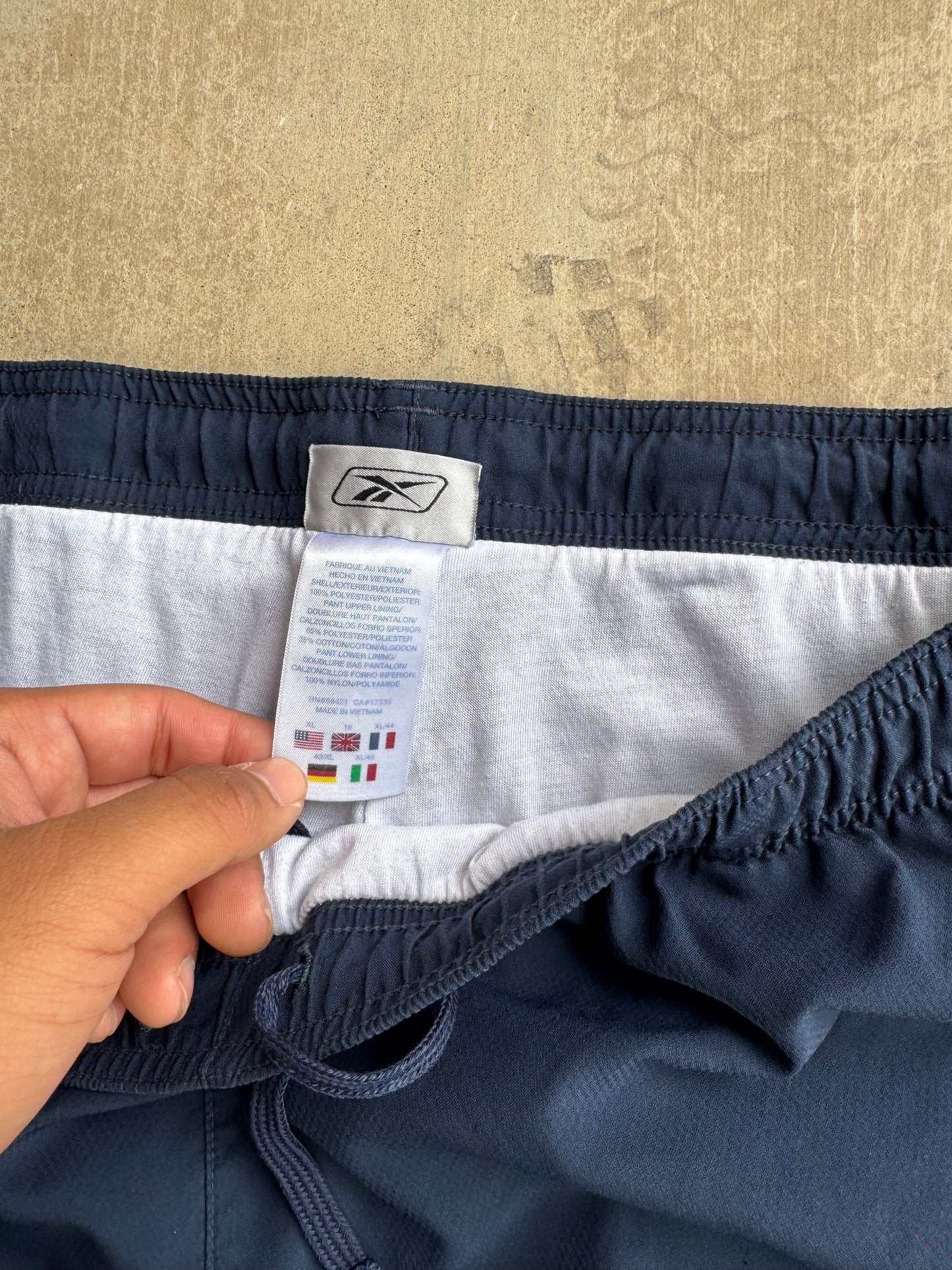 Reebok track pants size XL