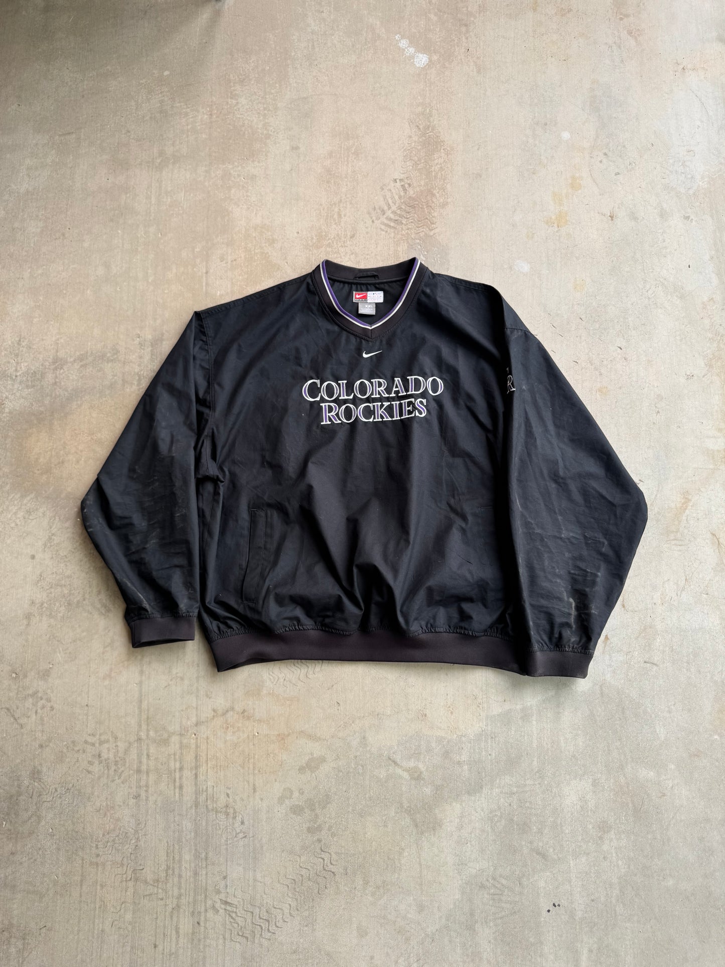 Colorado Rockies windbreaker size 2XL