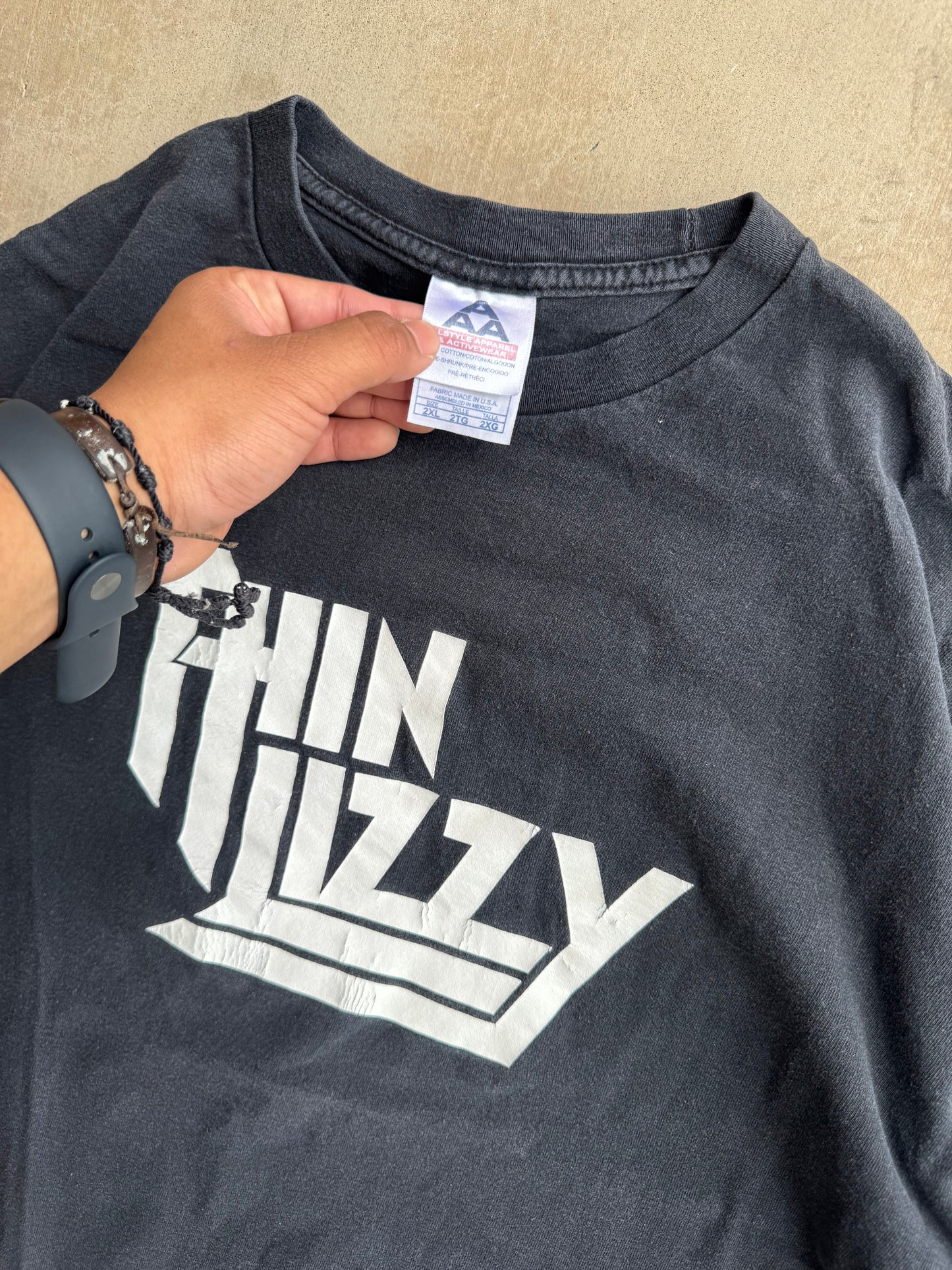 Thin Lizzy Band T size 2XL